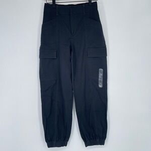 GAP Black Cargo Jogger Pants XS Utility Streetwear NWT